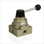 HV-02-Pneumatic-Hand-Lever-Valve-4-Port-hand-valve